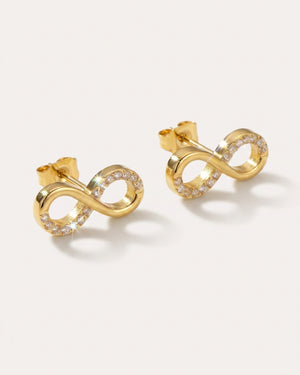 Cora Infinity Stud Earrings