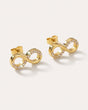 Cora Infinity Stud Earrings