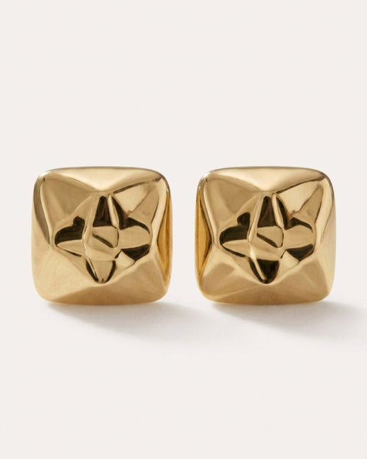 Stella Statement Stud Earrings - Onyxelle