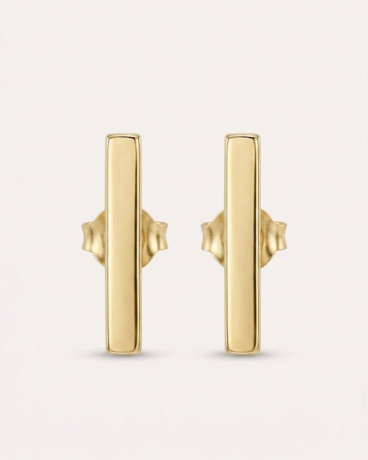 Vela Drop Bar Earrings - Onyxelle