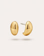 Eden Dome Stud Earrings