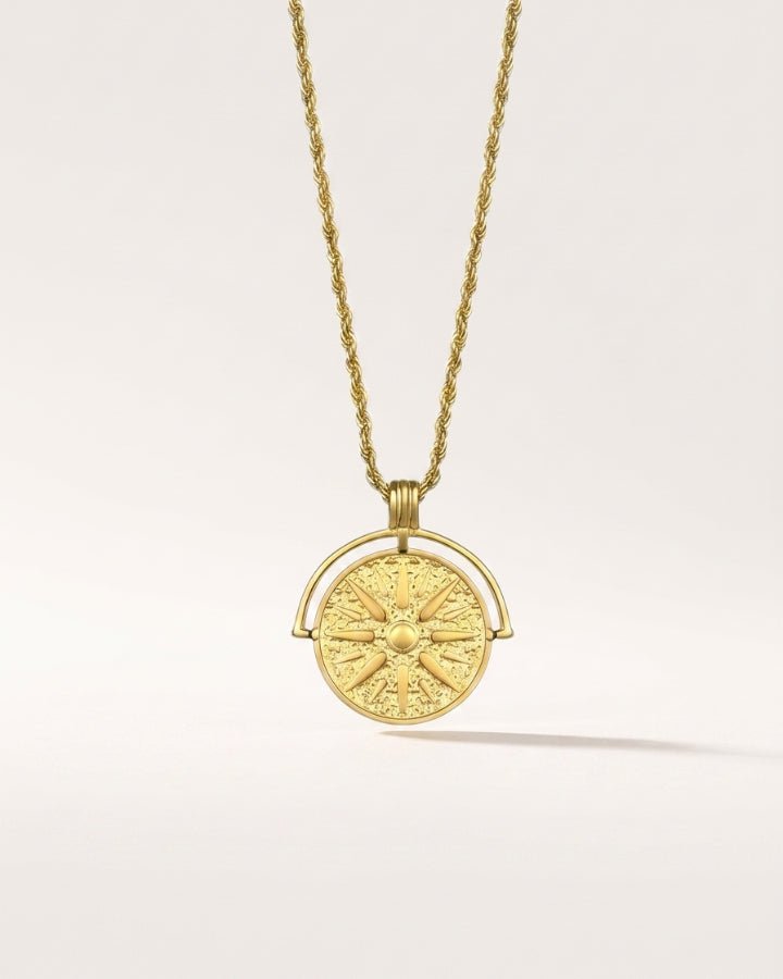 Sahar Carved Pendant Necklace - Onyxelle