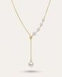 Liana Pearl Tassel Necklace