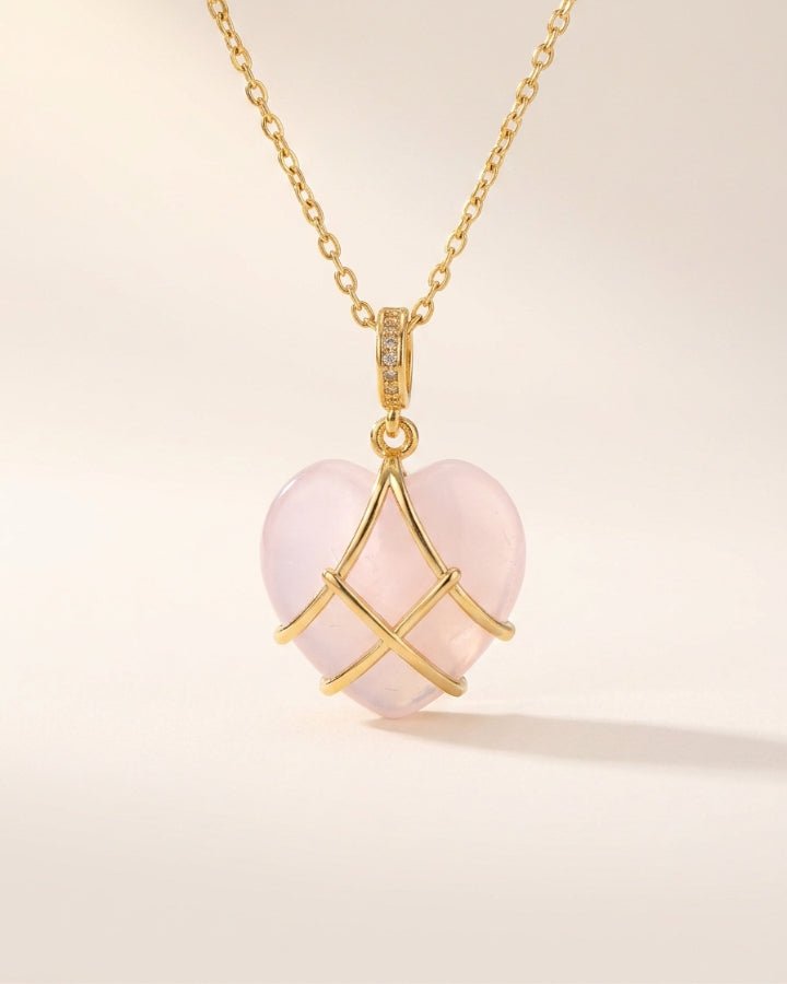 Romy Heart Pendant Necklace - Onyxelle