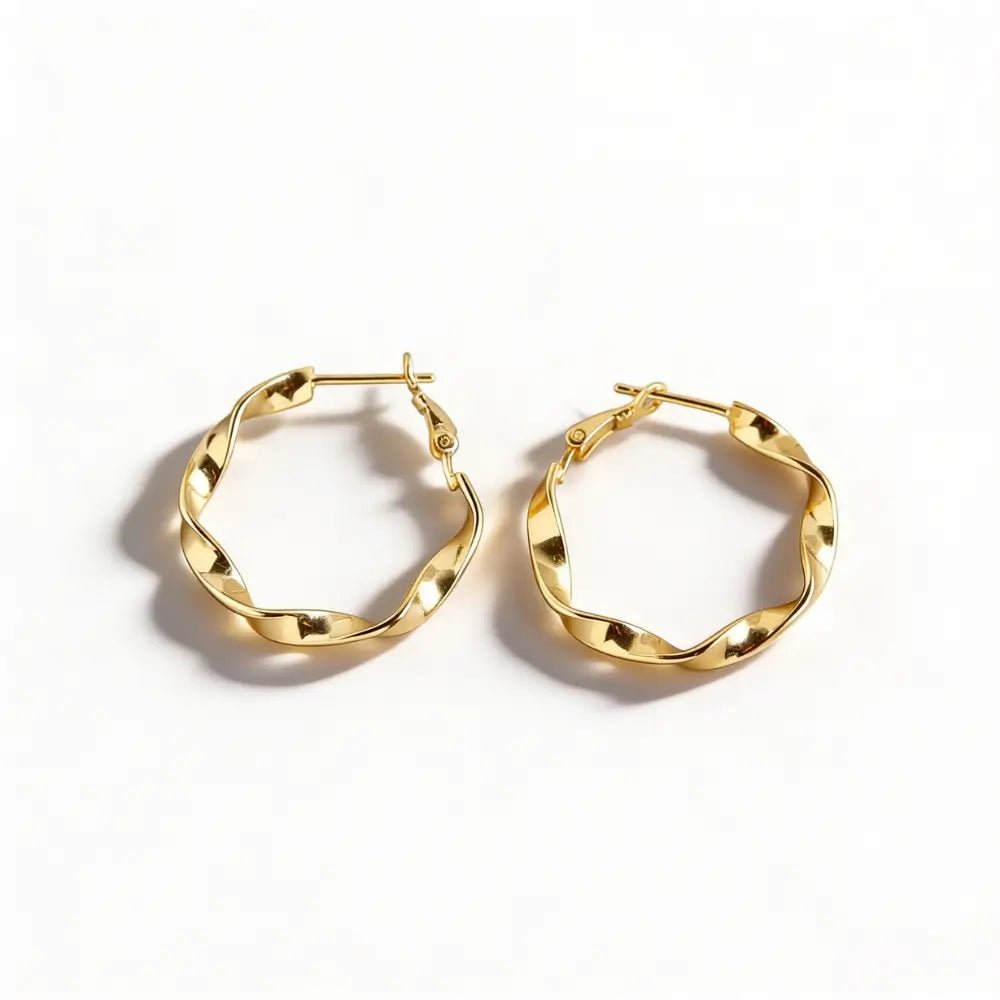 Calina Handmade Hoop Earrings - Onyxelle