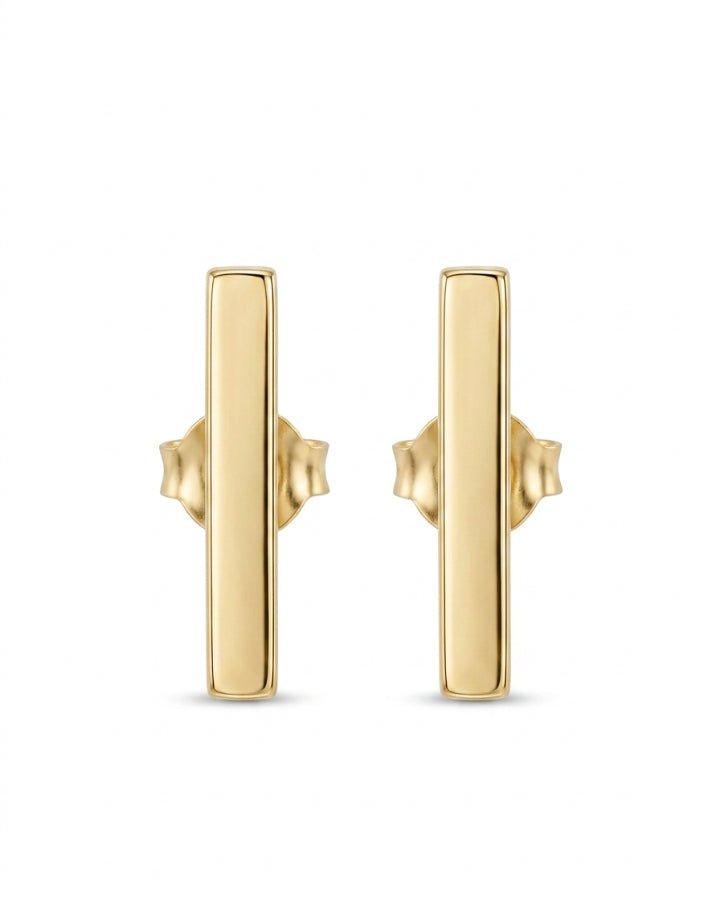 Vela Drop Bar Earrings - Onyxelle