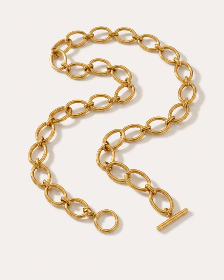 Halo Circle Pendant Necklace - Onyxelle