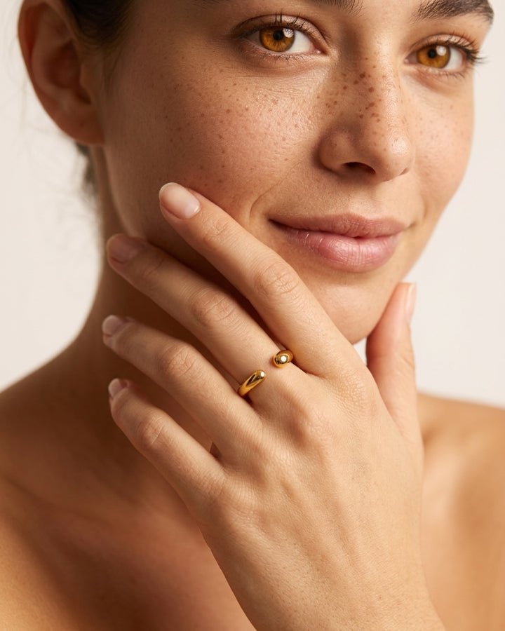 Odette Minimalist Ring - Onyxelle