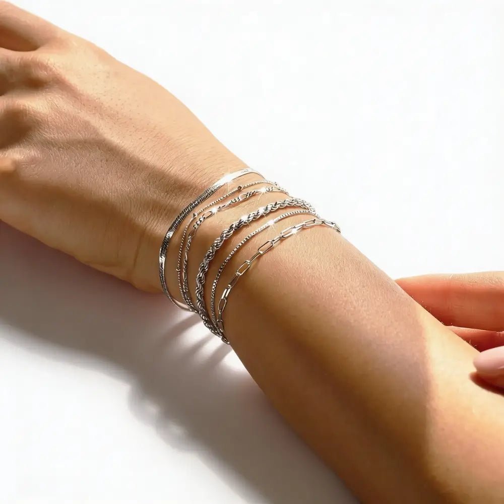 Seralya Bracelet Stack - Onyxelle