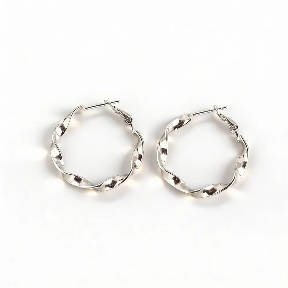 Calina Handmade Hoop Earrings - Onyxelle