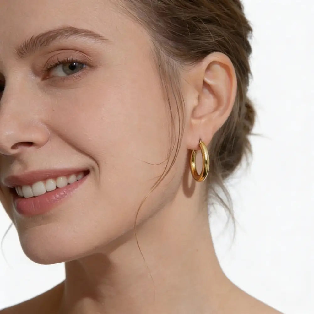 Kaelra Hoop Earrings