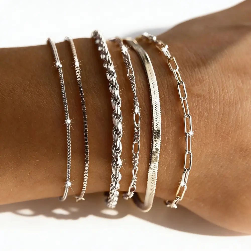 Seralya Bracelet Stack - Onyxelle
