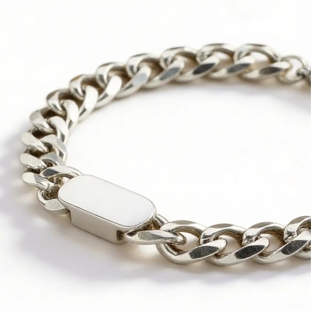 Riva Chunky Chain Bracelet - Onyxelle