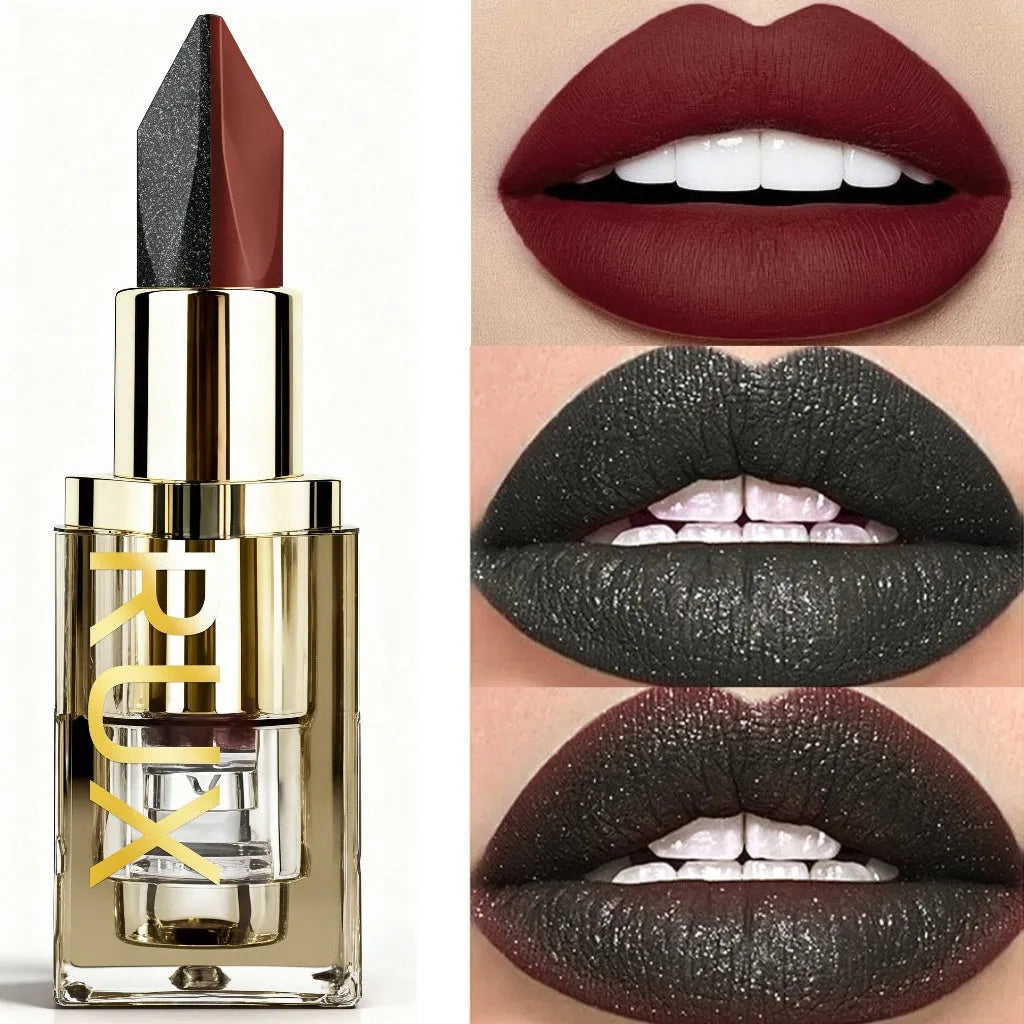 Rouge à Lèvres Nacré Bicolore Pénombre