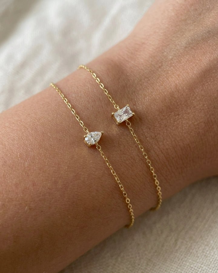 Lila Delicate Stone Bracelet - Onyxelle