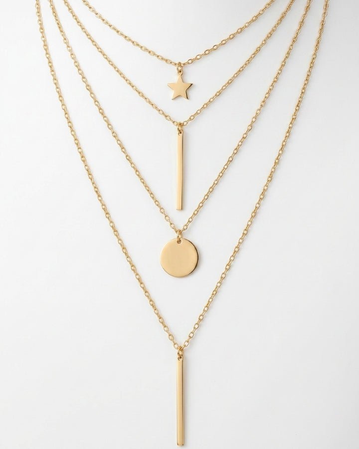Velira Layered Necklace - Onyxelle
