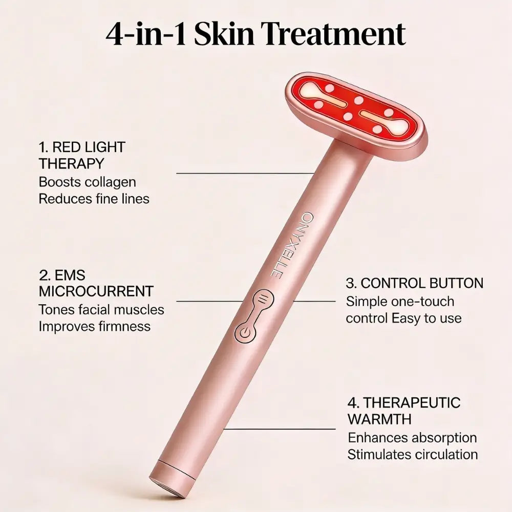 ProGlow™ 7-in-1 Red Light Therapy Wand