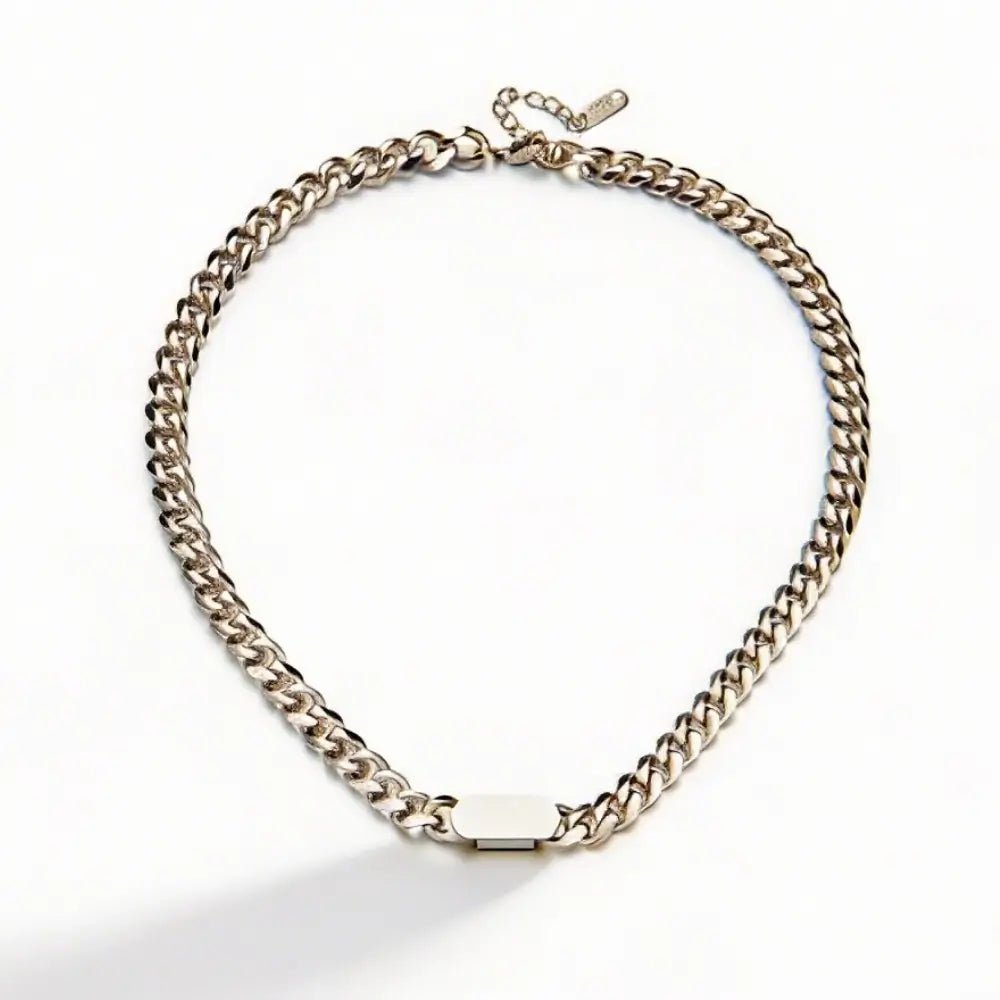 Riva Chunky Chain Necklace - Onyxelle
