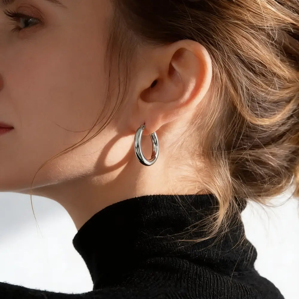 Kaelra Hoop Earrings