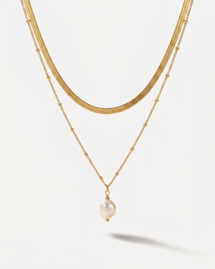 Isla Pearl Pendant Necklace - Onyxelle