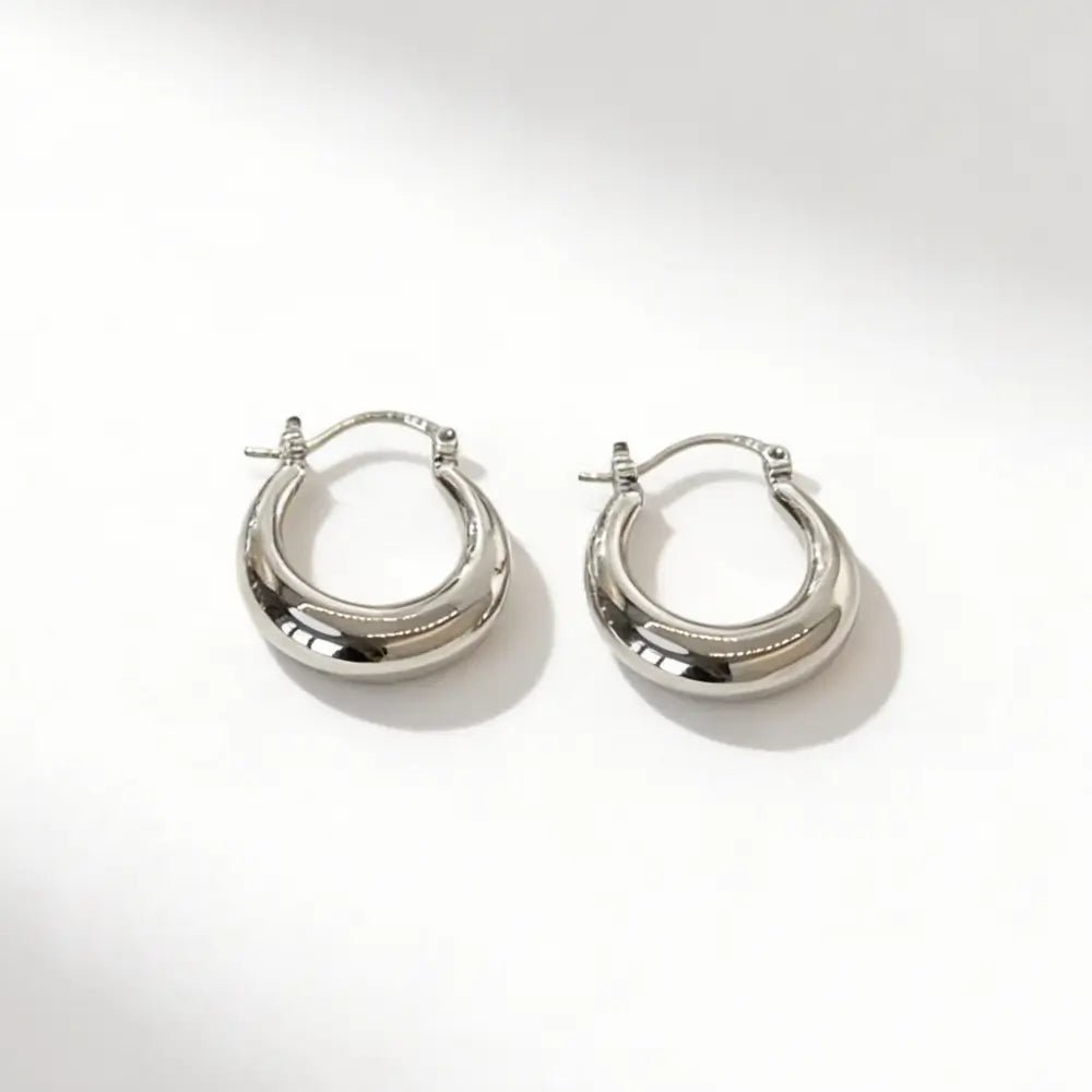 Kaelra Hoop Earrings styling — everyday gold hoops for daily wear