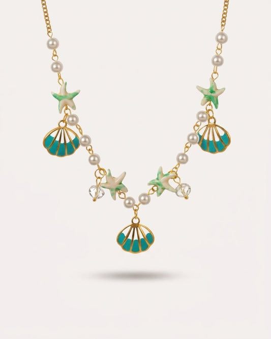 Marisol Sea Star Pendant Necklace - Onyxelle