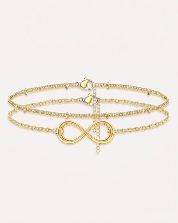 Mira Dainty Layered Bracelet - Onyxelle