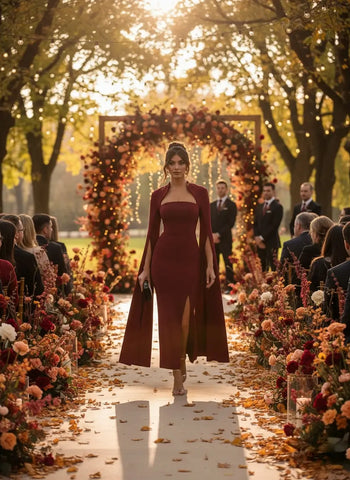 Invitée Mariage Automne: La Tenue Parfaite Sans Avoir Froid
