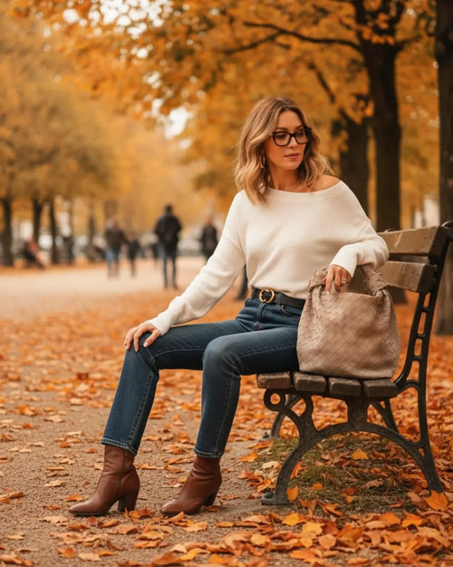 Pull Col Asymétrique Lyrene