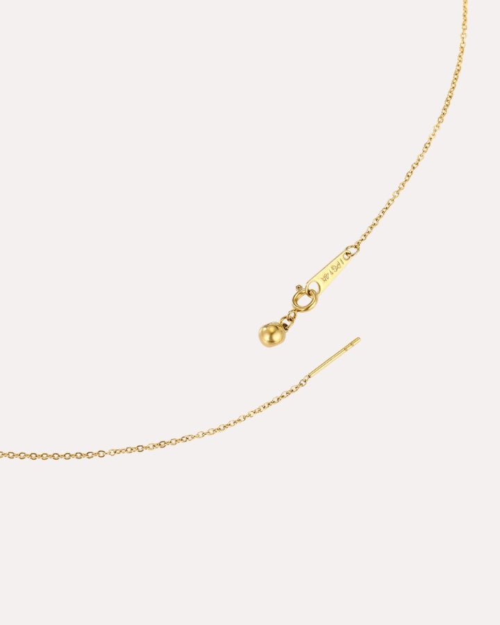 Vela Curved Bar Necklace - Onyxelle