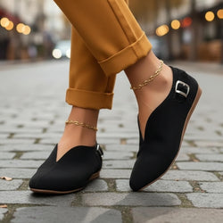 Ballerines Plates Souples Elviane - Noir / 35