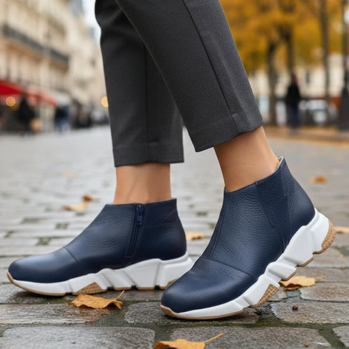 Baskets à Plateforme Lyveda - Bleu / 35