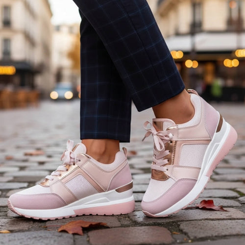 Baskets Compensées Chics Taline - Rose / 35