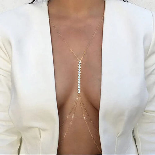 Bijou de Corps Harnais Sylvane - Or