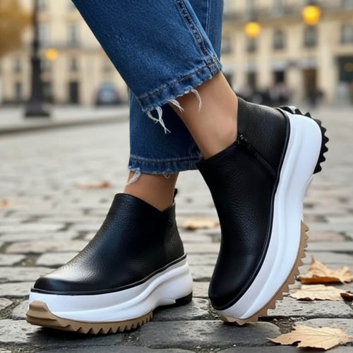 Bottines à Plateforme Sélia - Noir / 35