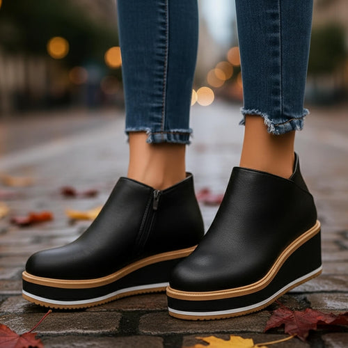 Bottines Plates Compensées Alyane