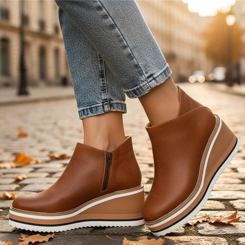 Bottines Plates Compensées Alyane