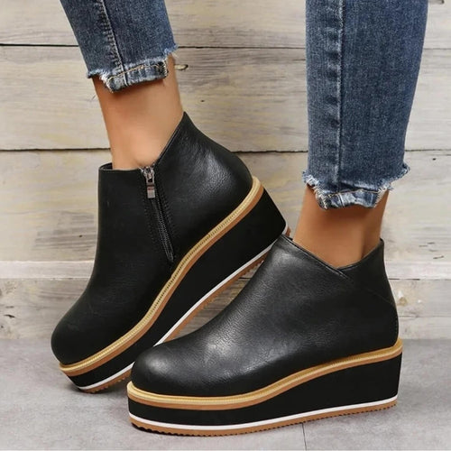 Bottines Plates Compensées Alyane