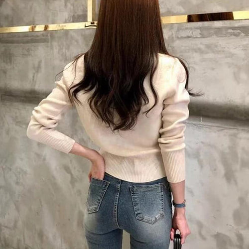 Cardigan Ajusté à Boutons Bijoux Athénaïs