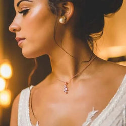 Collier de Dos Mariage Avalon