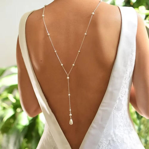 Collier Dos Nu Elanée - Argent