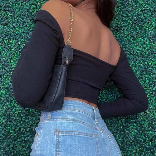 Crop Top Épaules Dénudées Découpe Cœur Méliane