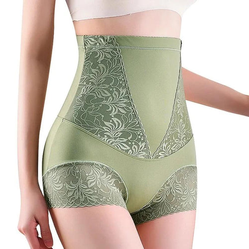 Culotte Sculptante Taille Haute Théodora - Vert / 34