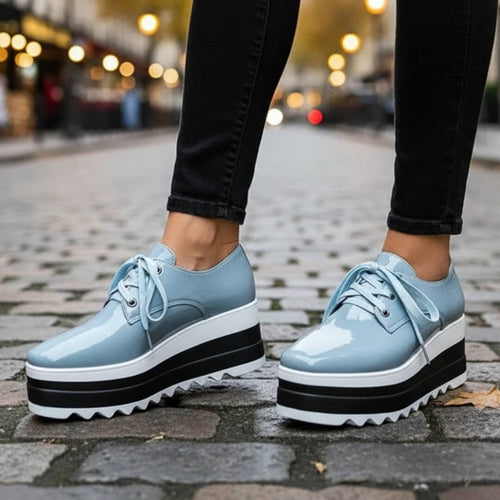 Derbies à plateforme crantée Zeliane