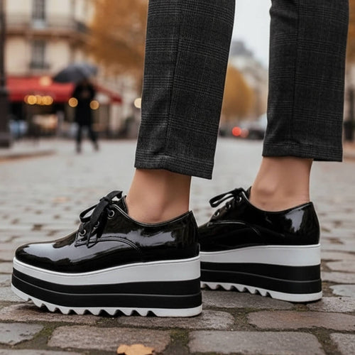 Derbies à plateforme crantée Zeliane