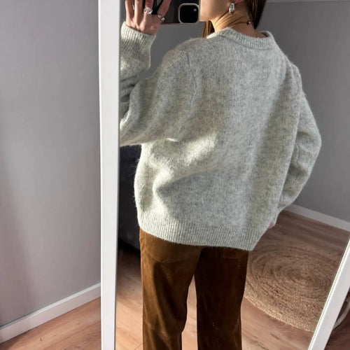 Gilet en Maille Duveteuse Aurielle