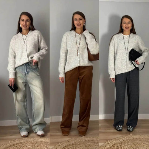 Gilet en Maille Duveteuse Aurielle