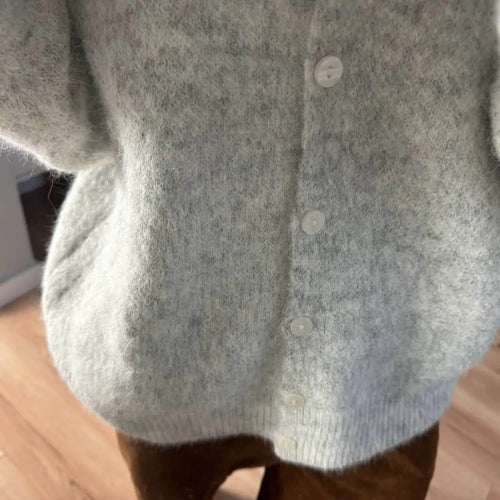 Gilet en Maille Duveteuse Aurielle
