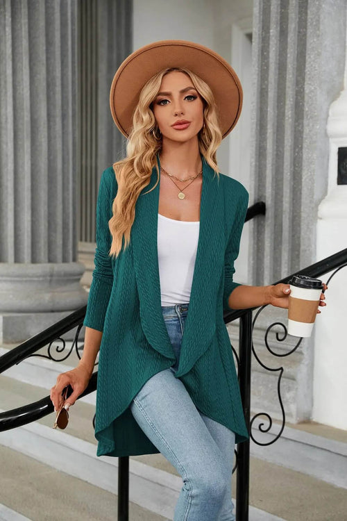 Gilet Long Fluide Siloé Lucie
