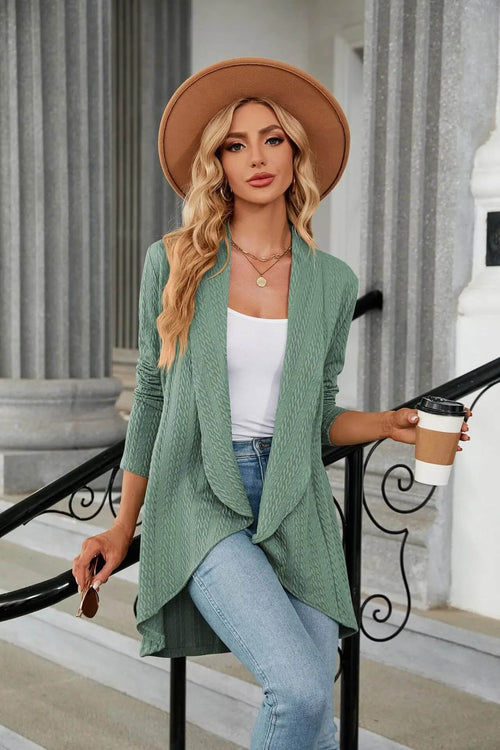 Gilet Long Fluide Siloé Lucie